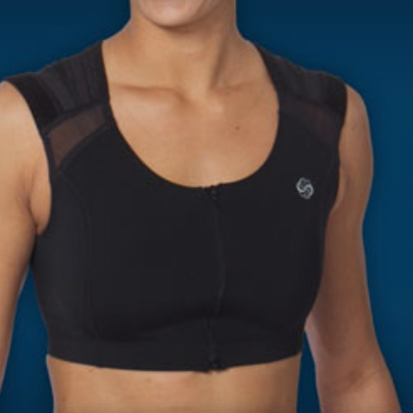 intelliskin zip bra